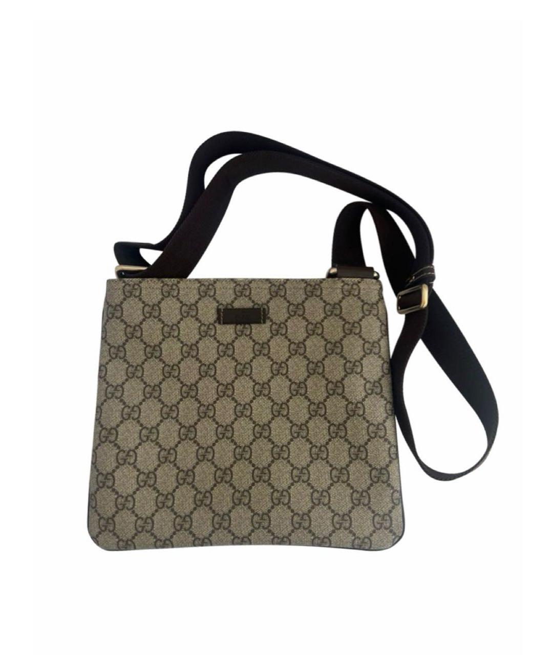GUCCI Коричневая сумка на плечо, фото 9