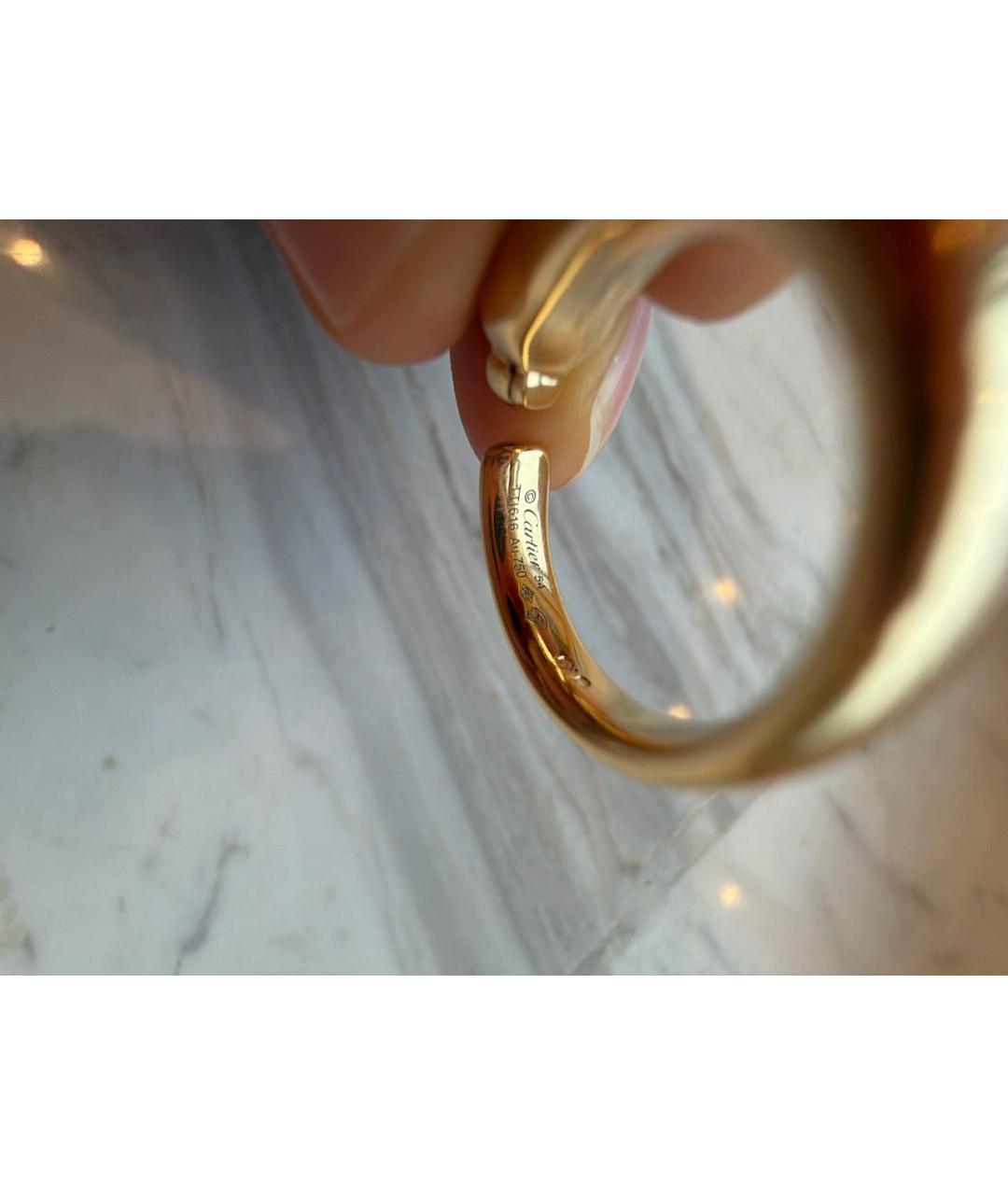 CARTIER Золотое кольцо из желтого золота, фото 4