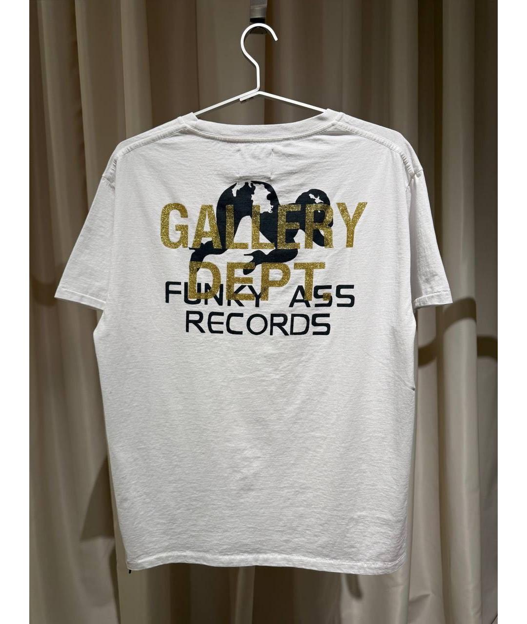 Gallery Dept Белая хлопковая футболка, фото 2