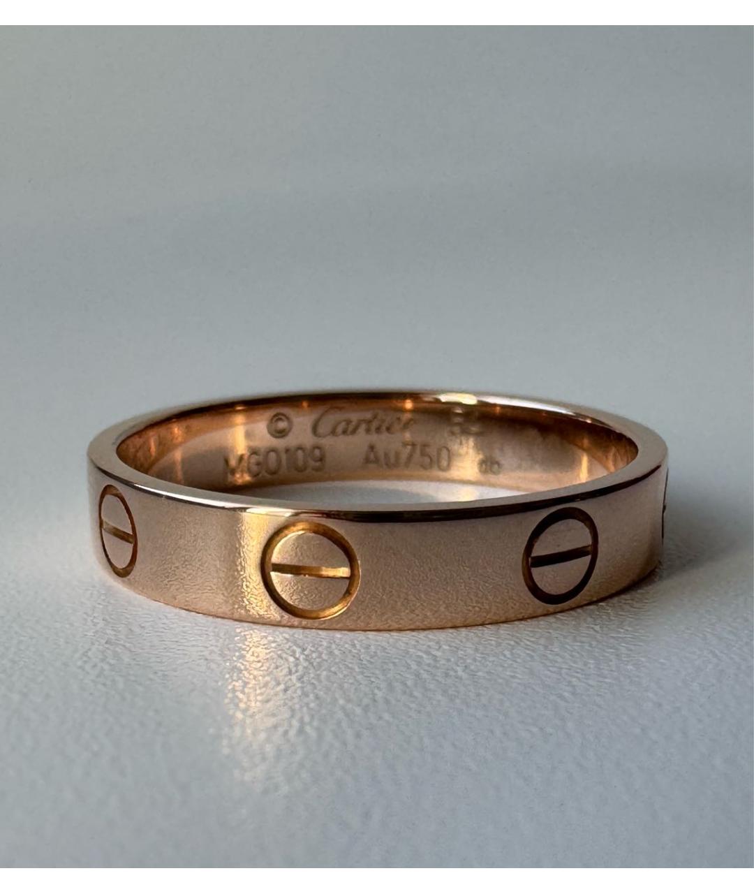 CARTIER Золотое кольцо из розового золота, фото 9