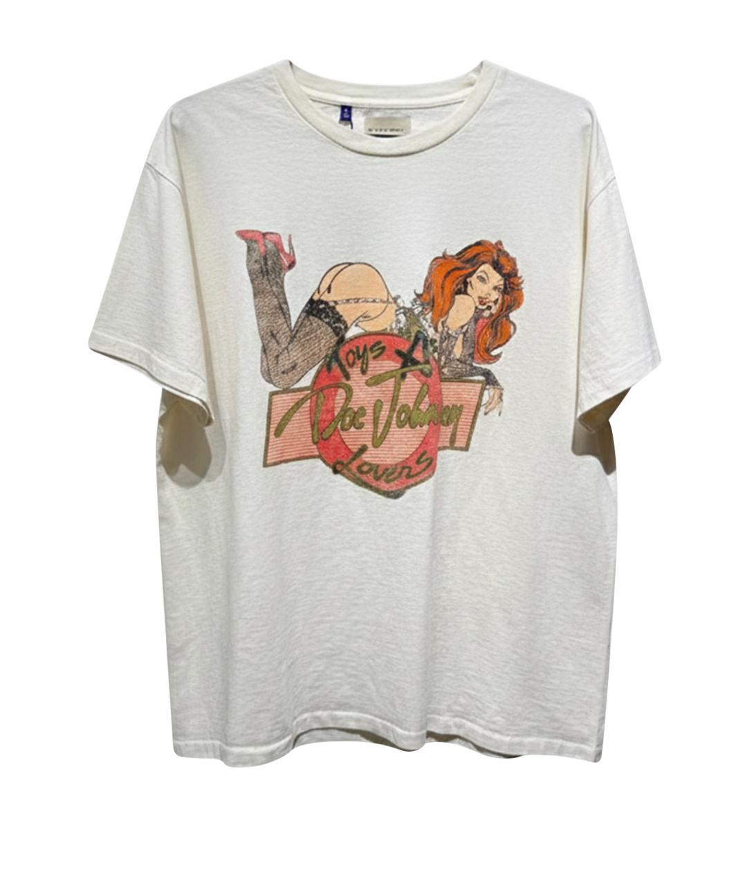 Gallery Dept Белая хлопковая футболка, фото 1