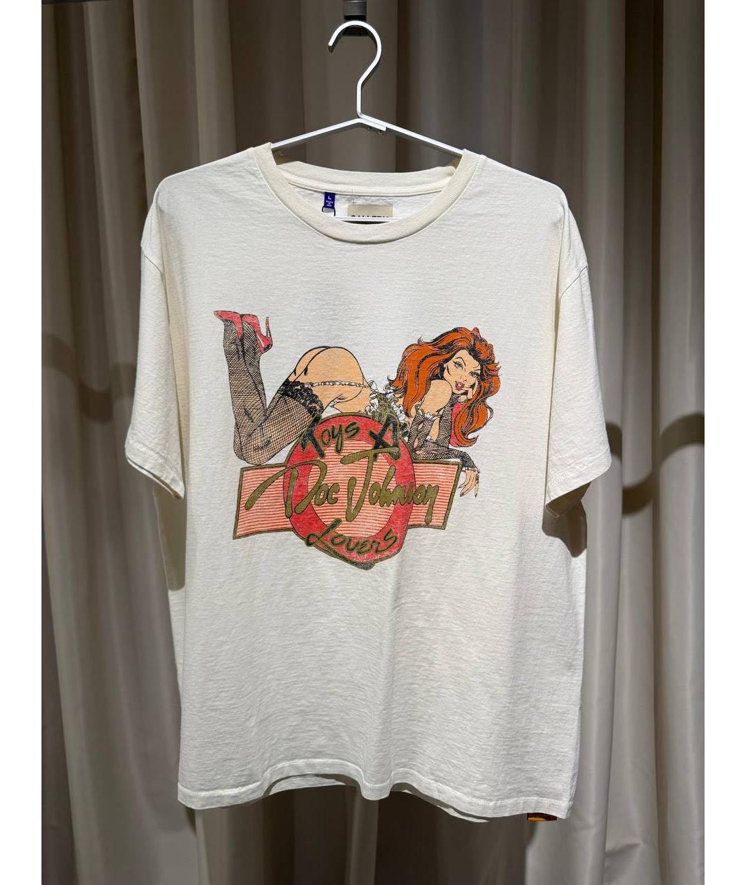 Gallery Dept Белая хлопковая футболка, фото 3