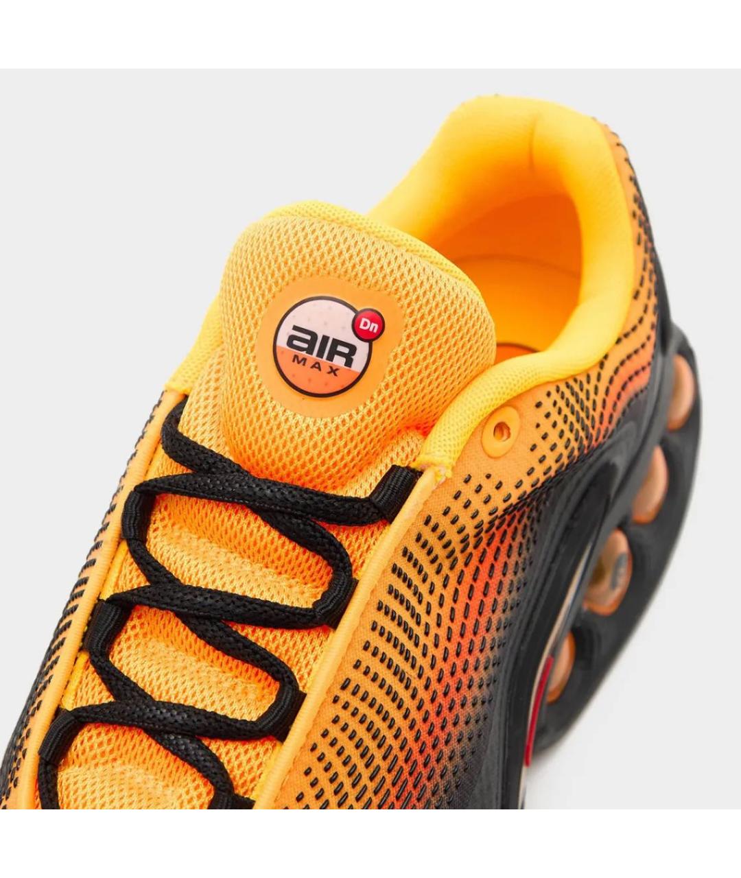 NIKE Оранжевое текстильные низкие кроссовки / кеды, фото 3