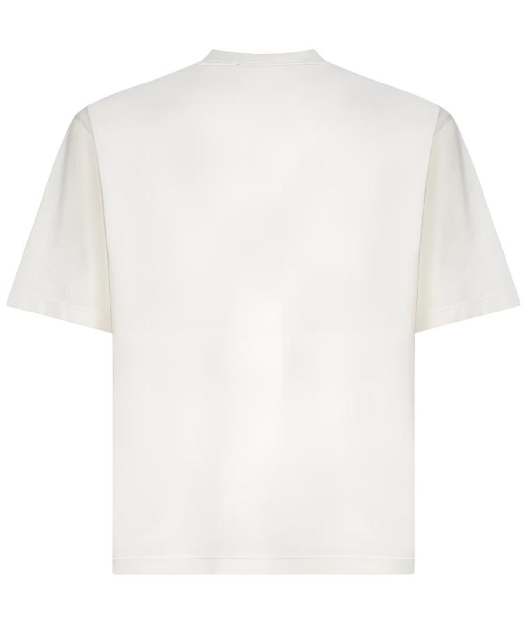 STONE ISLAND Белая футболка, фото 2