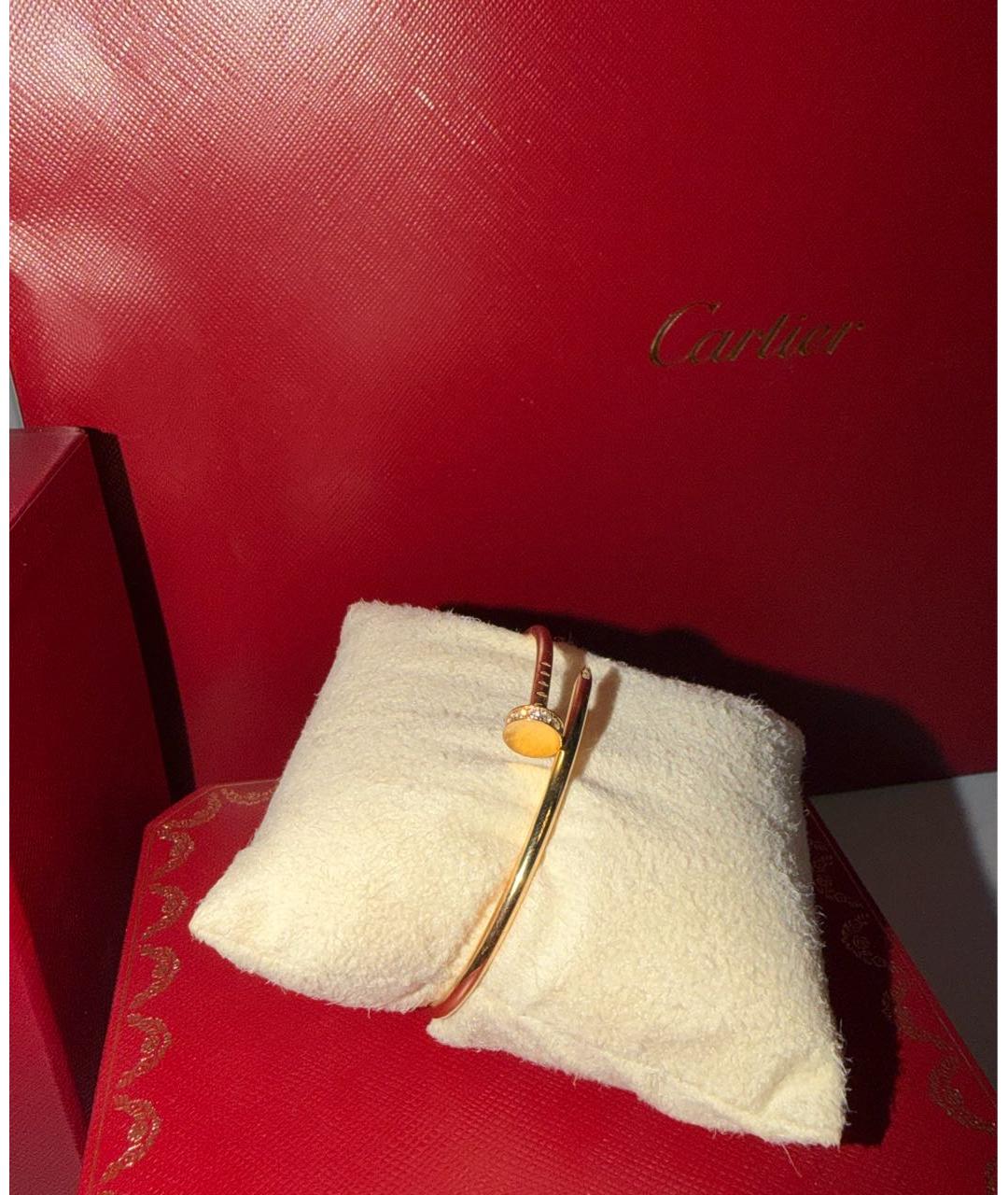 CARTIER Золотой браслет из желтого золота, фото 4