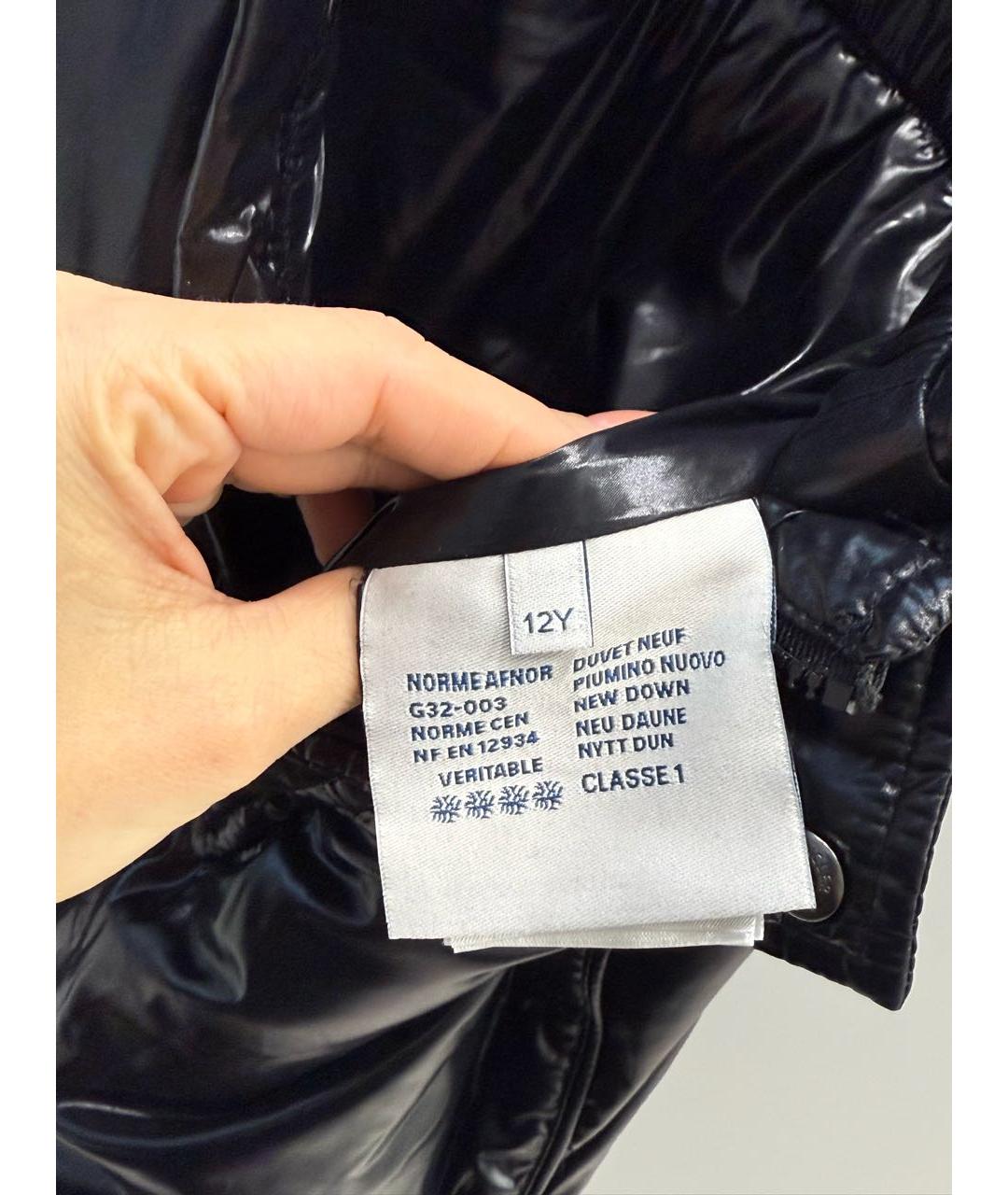 MONCLER Черный комбинезон, фото 3