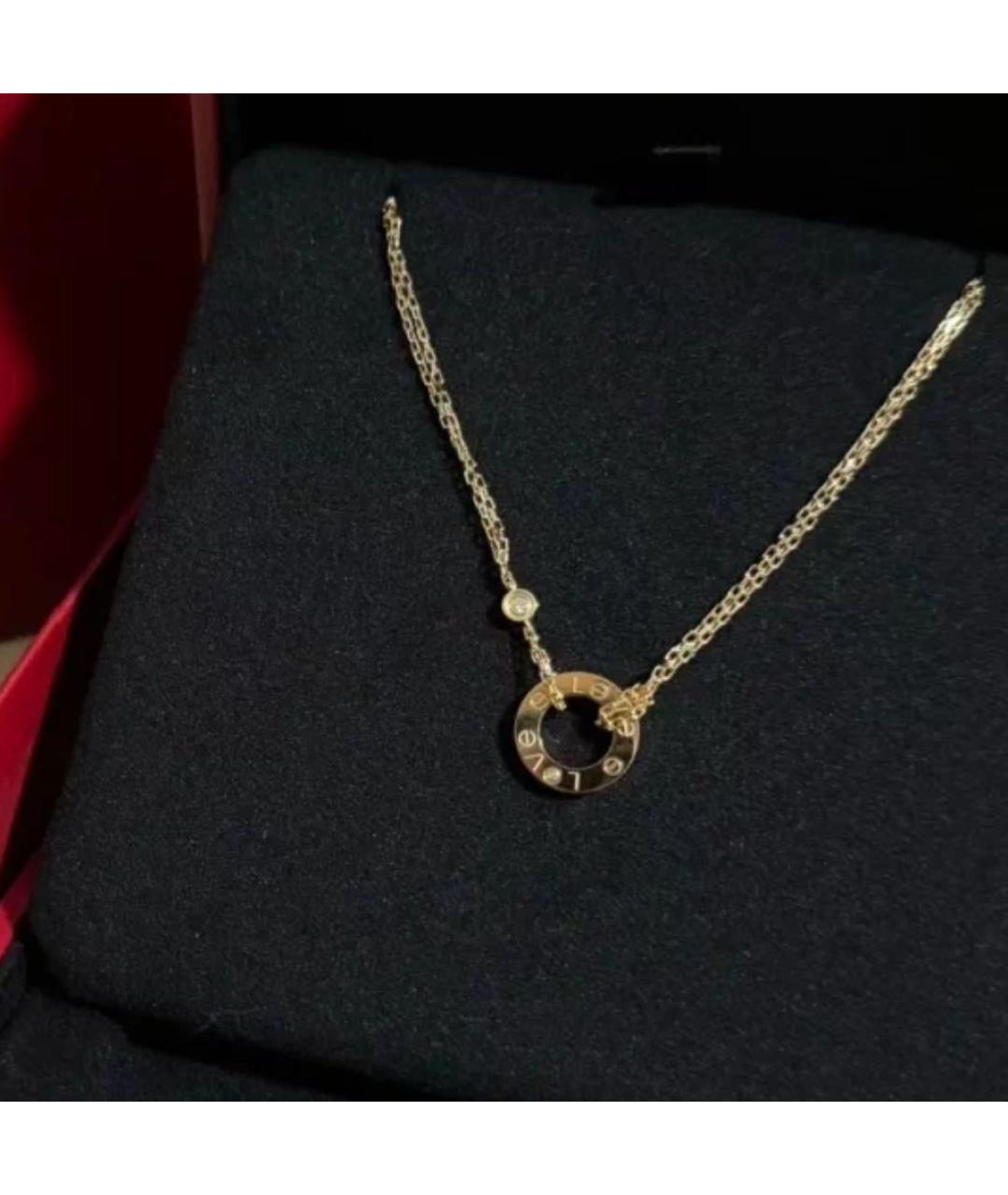 CARTIER Золотая подвеска из розового золота, фото 2