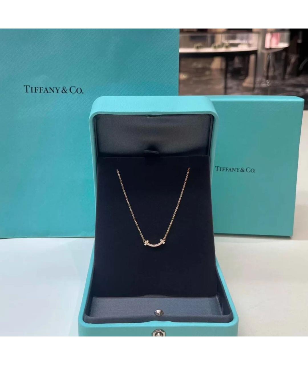 TIFFANY&CO Золотая подвеска из розового золота, фото 2