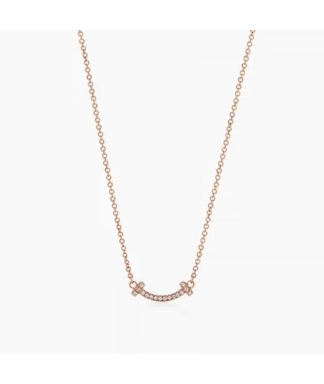 TIFFANY&CO Золотая подвеска из розового золота, фото 3