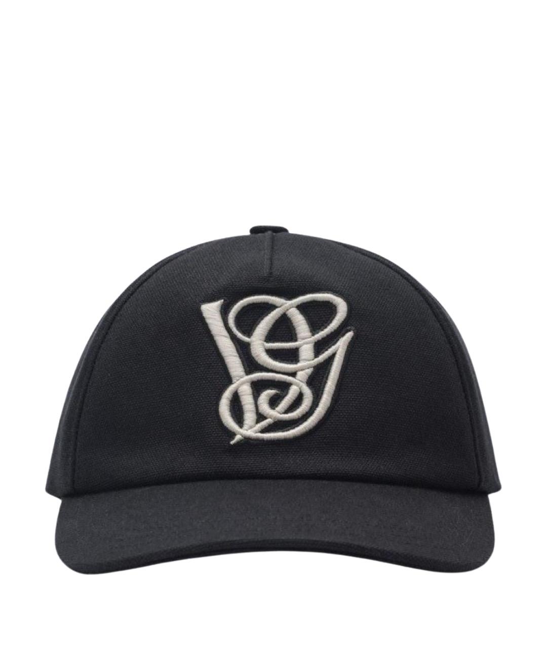 VALENTINO Черная хлопковая кепка/бейсболка, фото 1