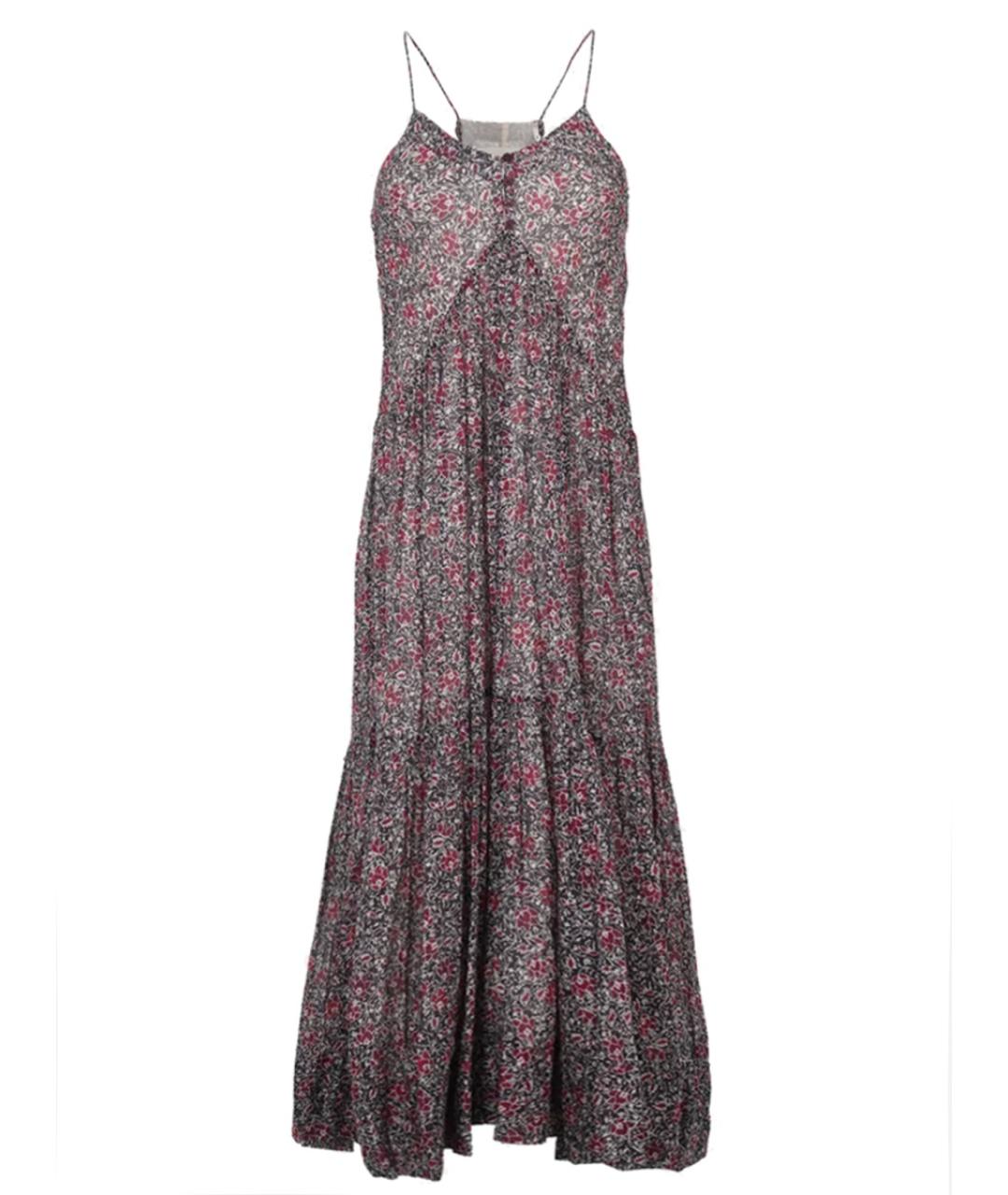 ISABEL MARANT Мульти хлопковое повседневное платье, фото 3