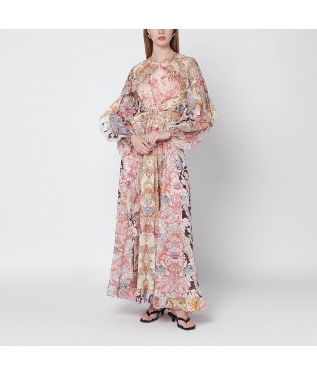 ZIMMERMANN Мульти хлопковое повседневное платье, фото 3
