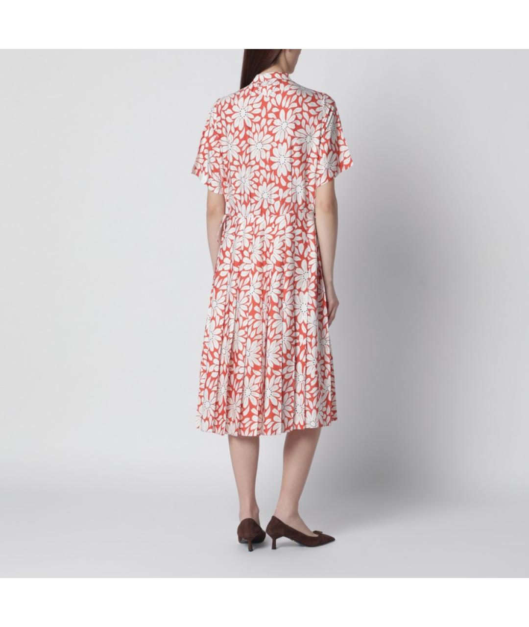 PRADA Мульти вискозное повседневное платье, фото 5