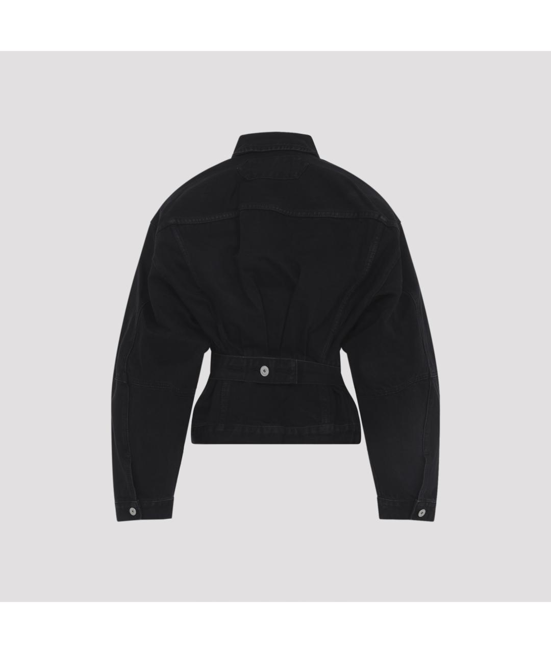 JACQUEMUS Черная хлопковая куртка, фото 3