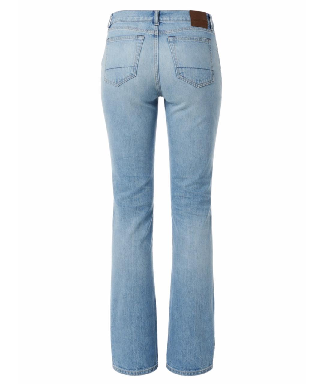 TOM FORD Синие хлопковые прямые джинсы, фото 2