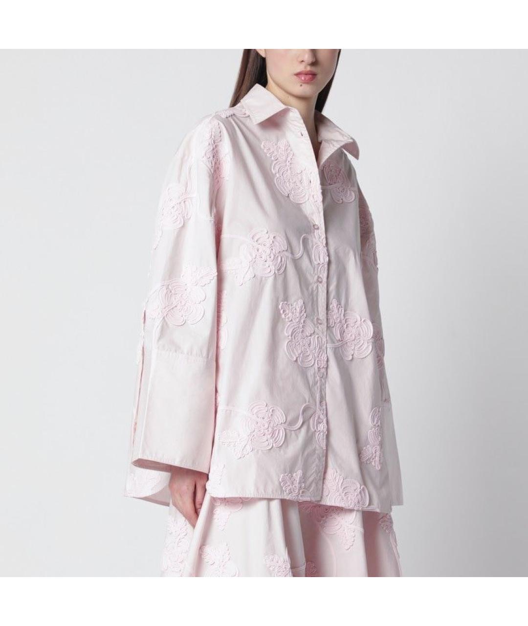 ROTATE Розовая хлопковая рубашка, фото 3