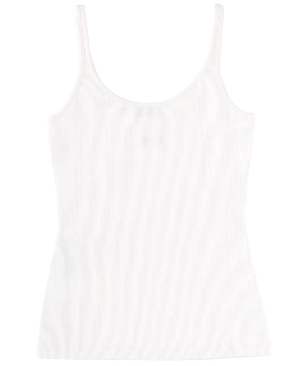 OFF-WHITE Белая хлопковая майка, фото 3