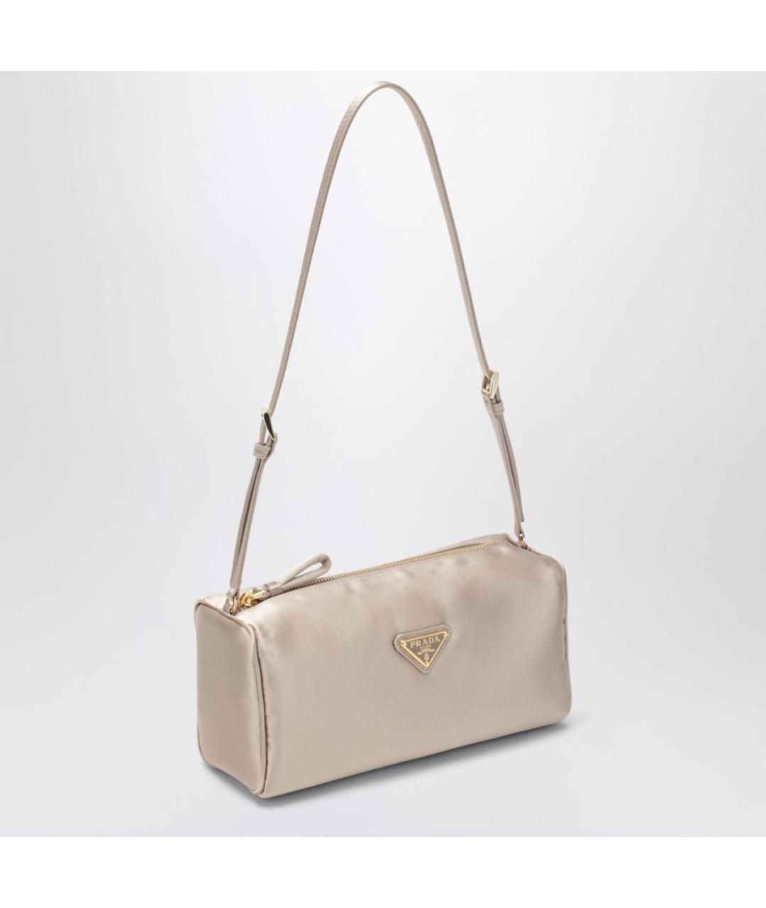 PRADA Розовая тканевая сумка через плечо, фото 2