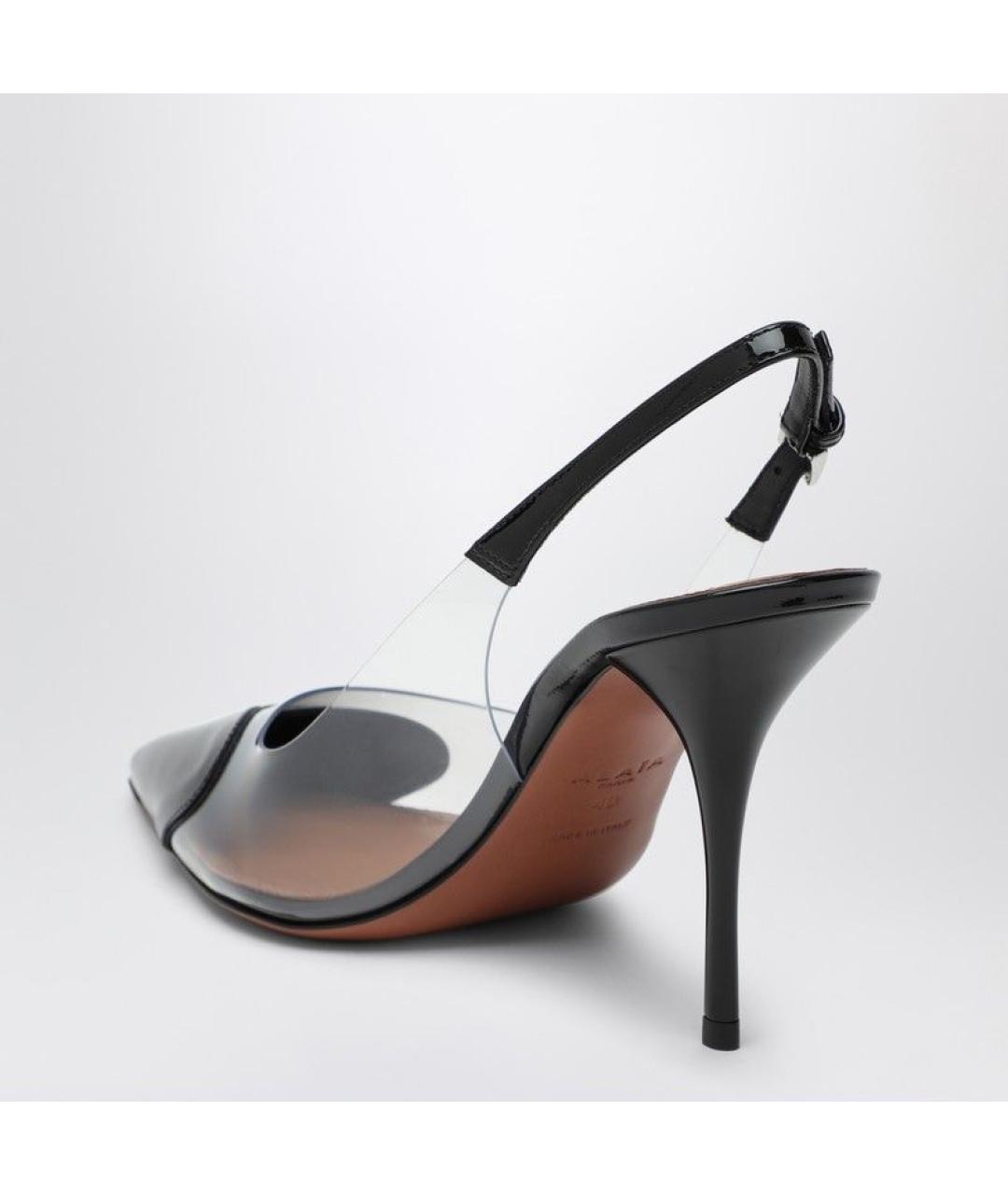 ALAIA Черные кожаные туфли, фото 3