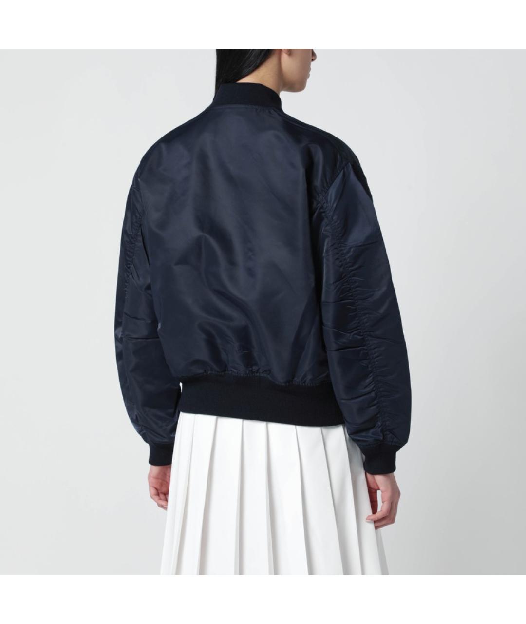 PRADA Синяя синтетическая куртка, фото 5