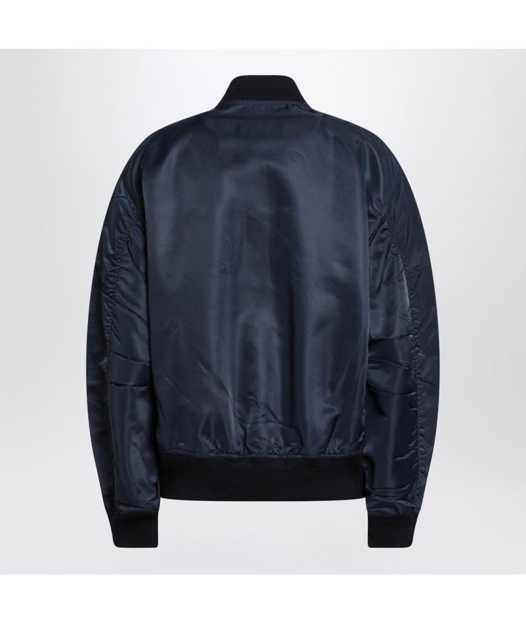 PRADA Синяя синтетическая куртка, фото 2