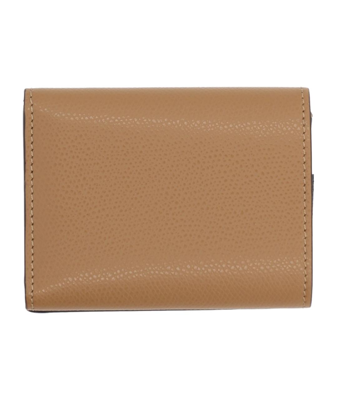 FENDI Коричневый кожаный кошелек, фото 2