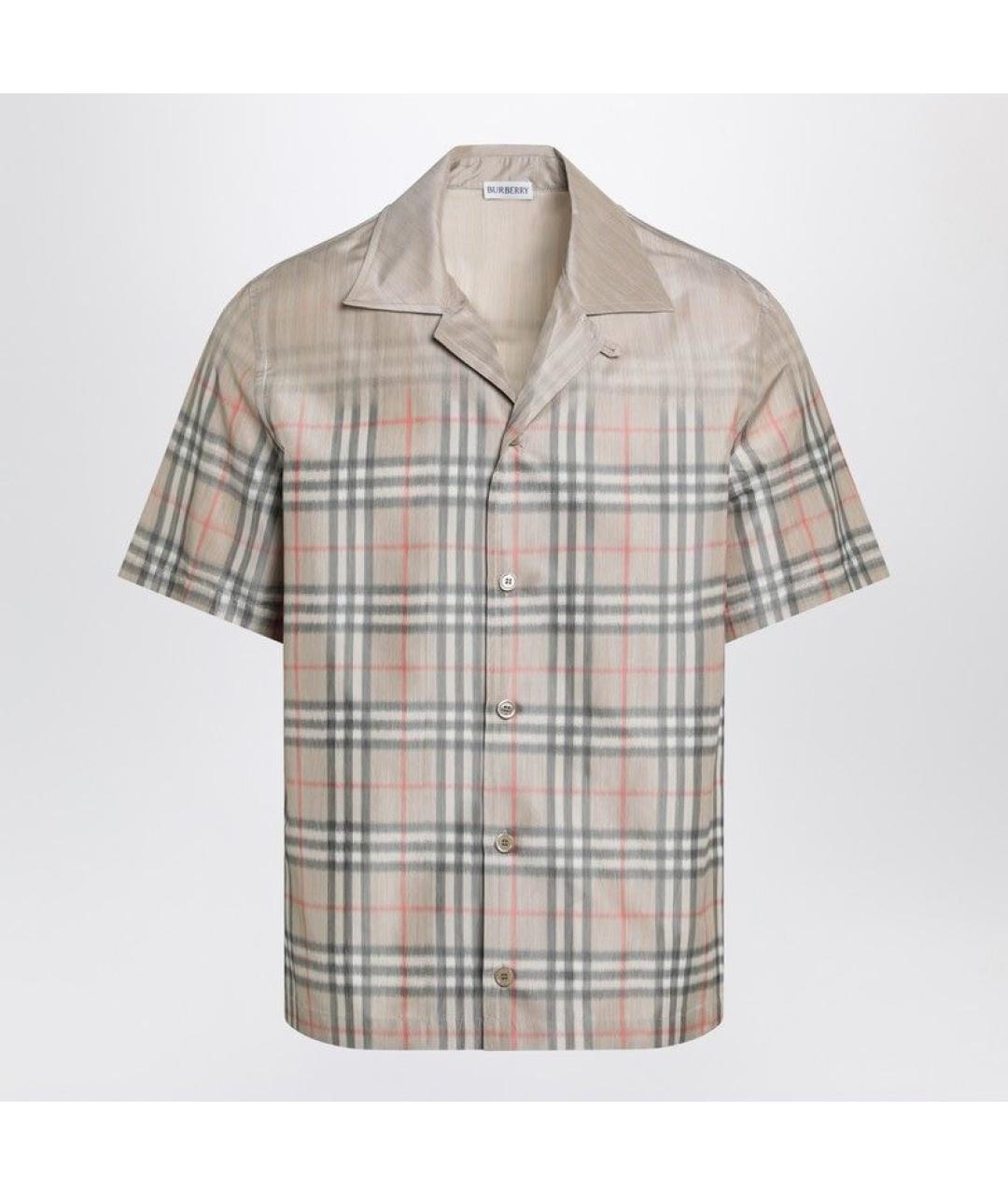 BURBERRY Бежевая кэжуал рубашка, фото 3