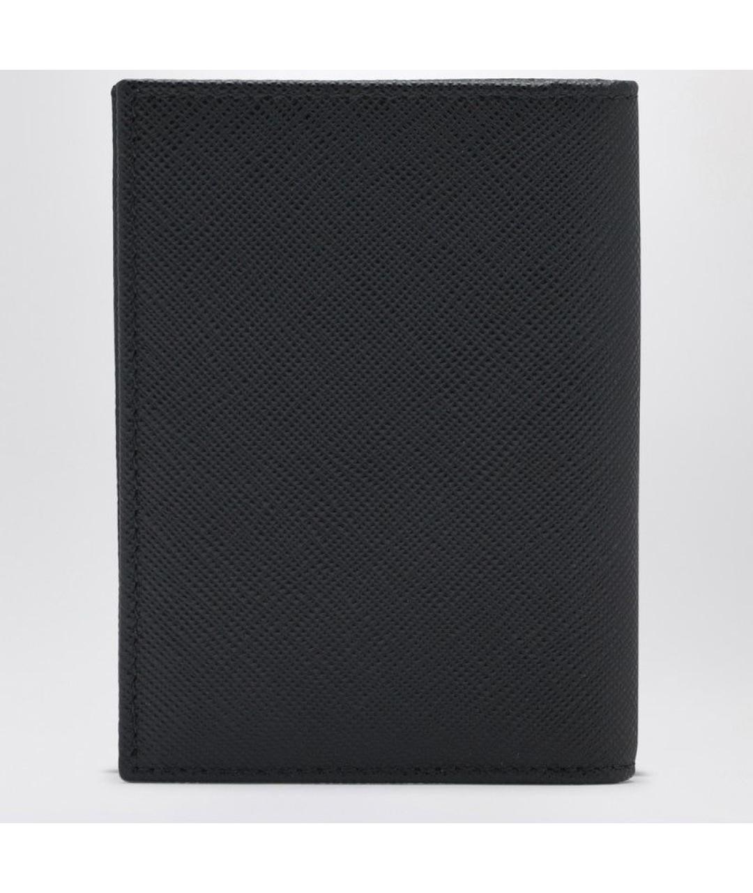 PRADA Черный кожаный кардхолдер, фото 2