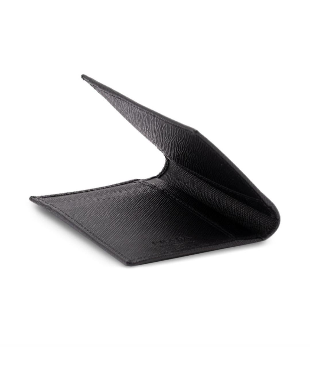 PRADA Черный кожаный кардхолдер, фото 3