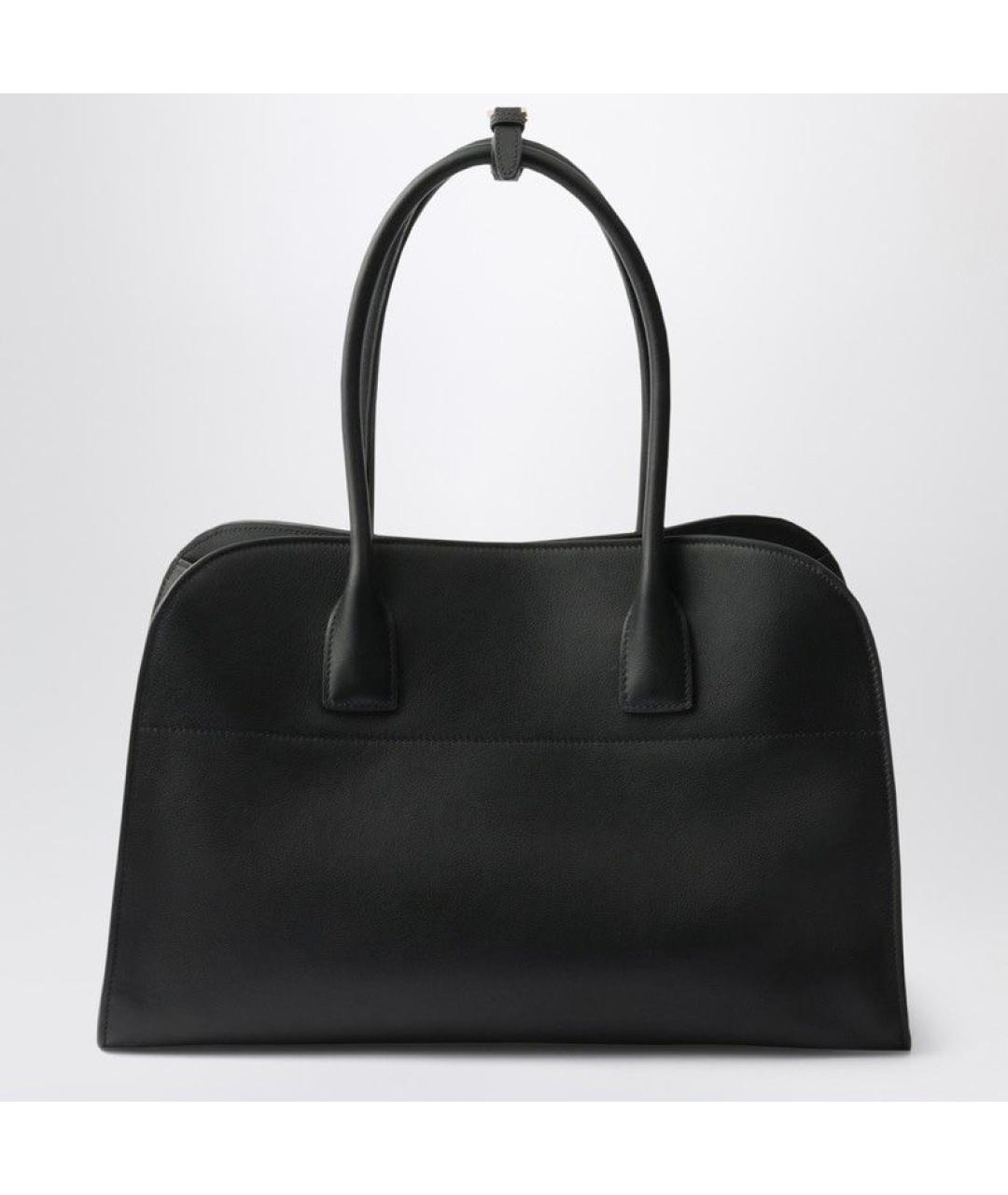 PRADA Черная кожаная сумка тоут, фото 2