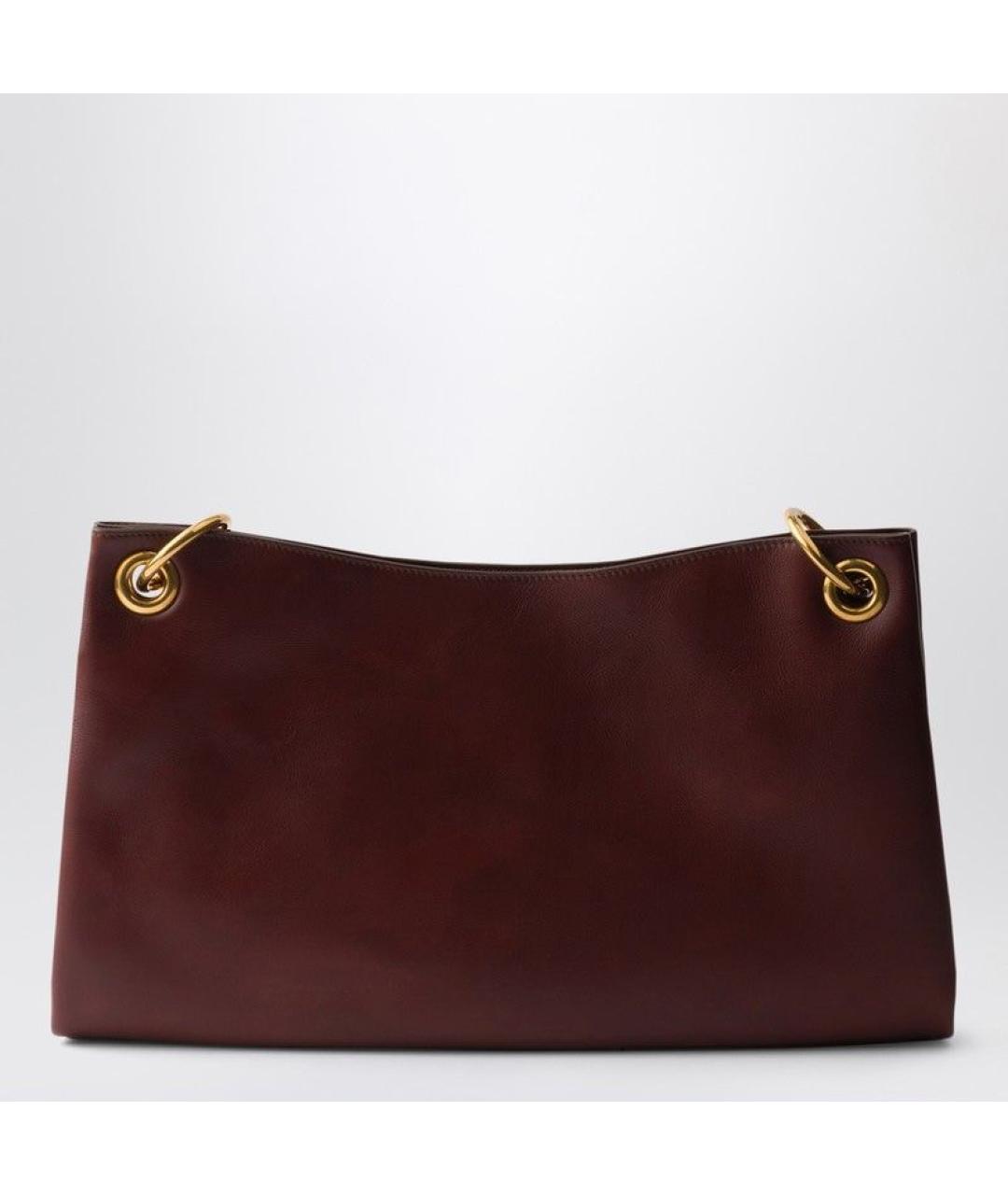 PRADA Коричневая кожаная сумка через плечо, фото 2