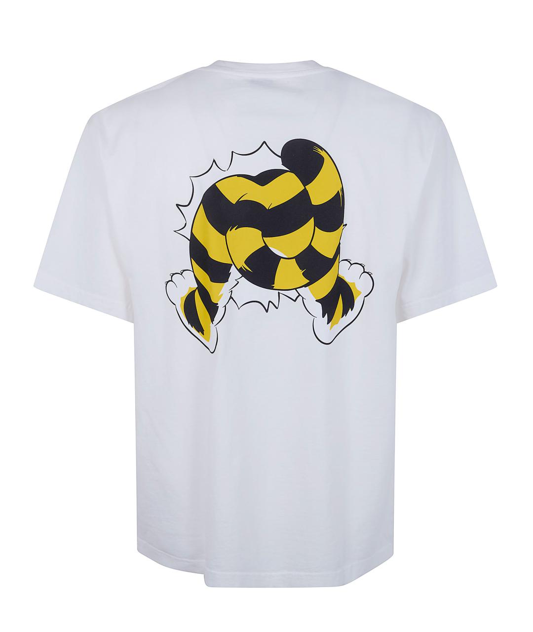 KENZO Белая хлопковая футболка, фото 2