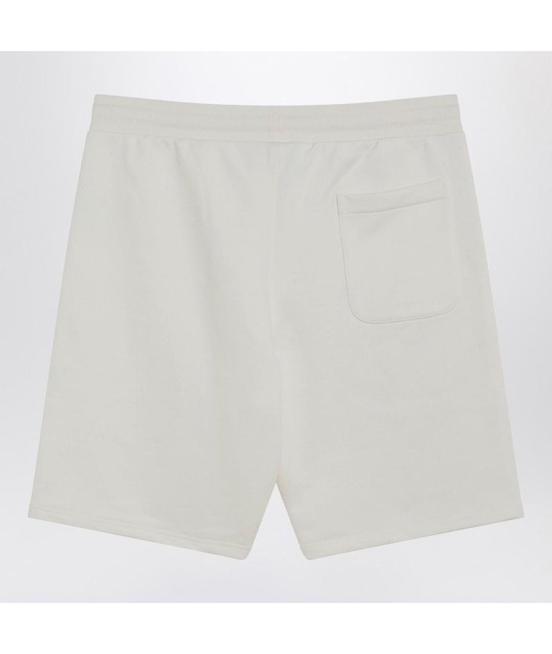 Ami Paris Белые хлопковые шорты, фото 2