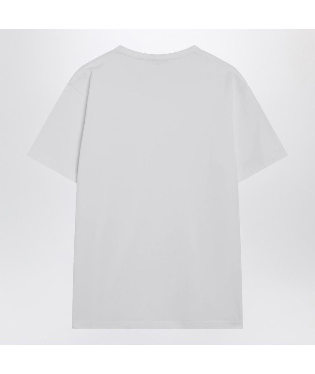 J.W.ANDERSON Белая хлопковая футболка, фото 2