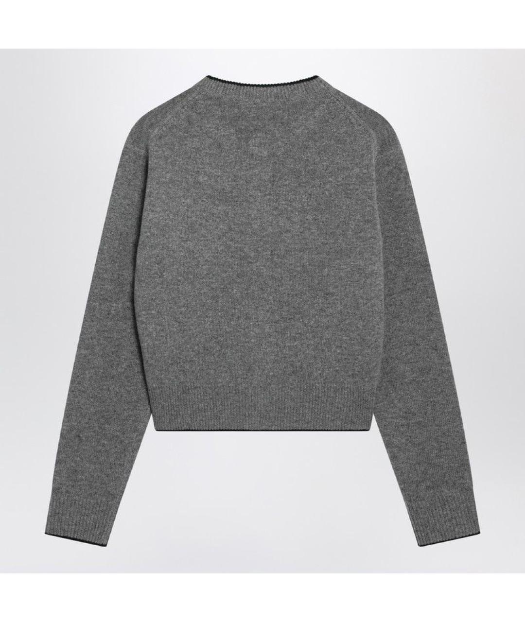 CHLOE Серый шерстяной кардиган, фото 2