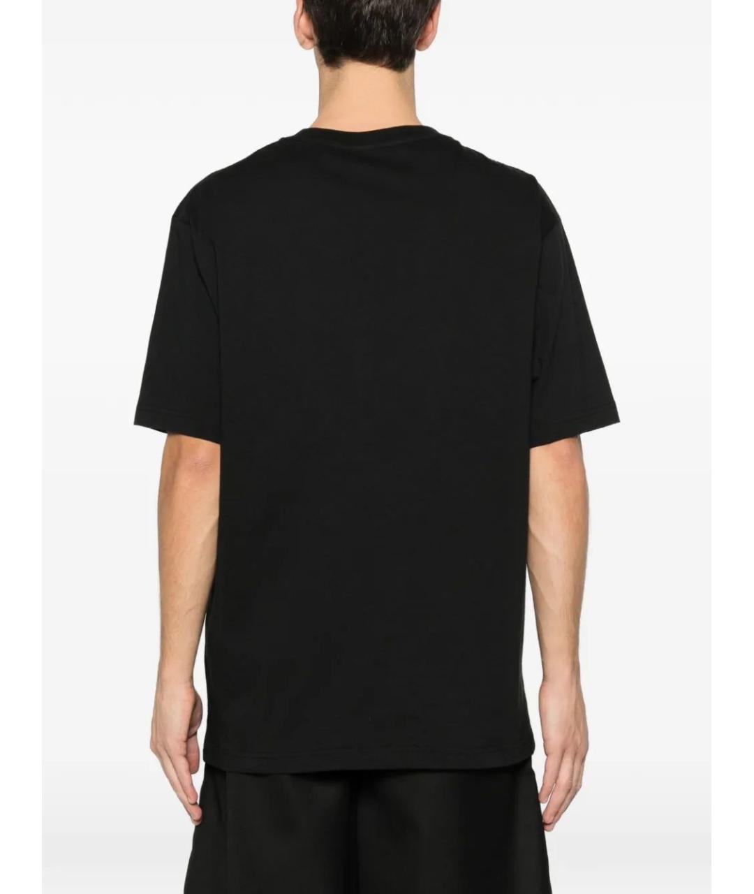 KENZO Черная хлопковая футболка, фото 4