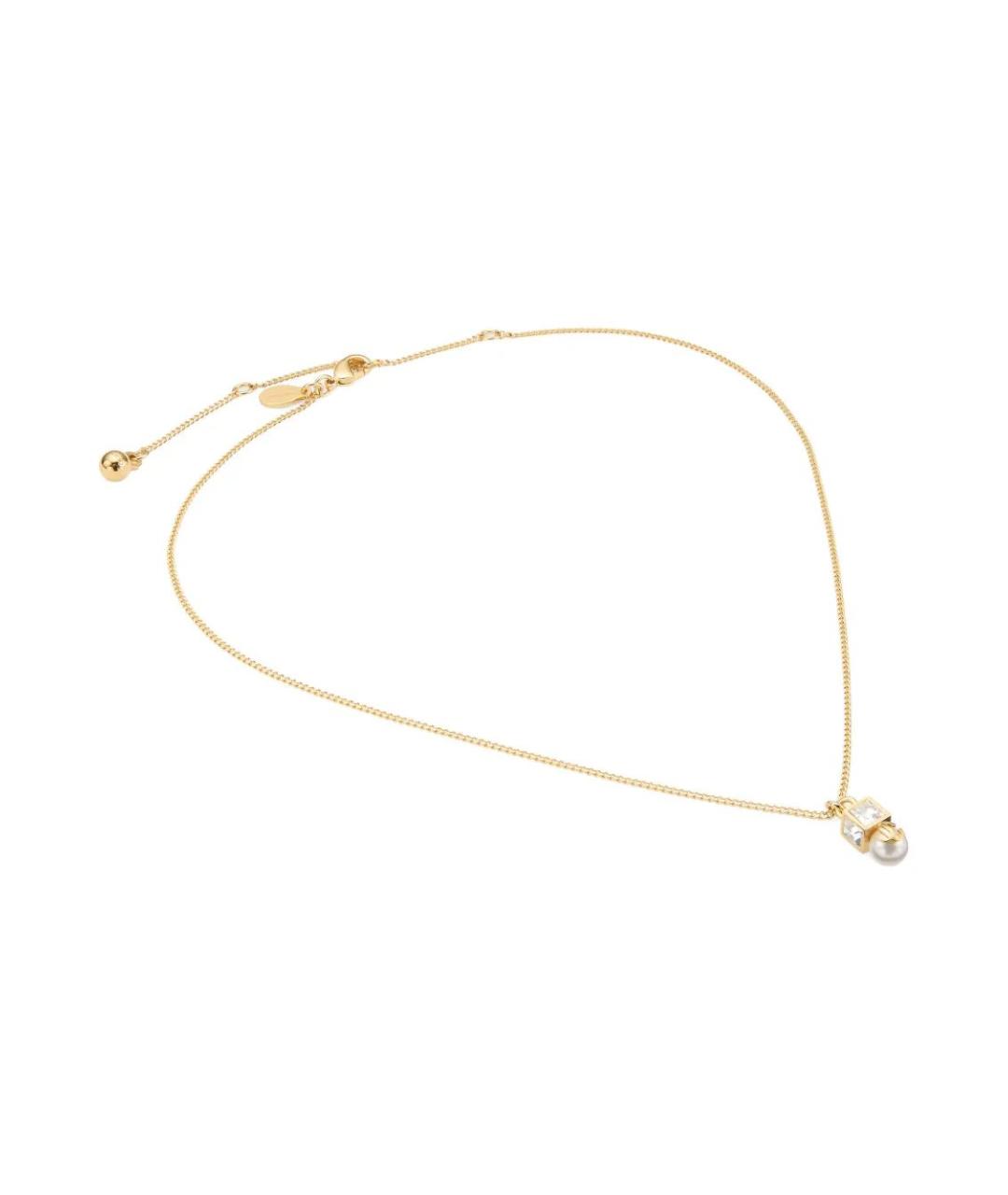 JIMMY CHOO Золотая металлическая подвеска, фото 2