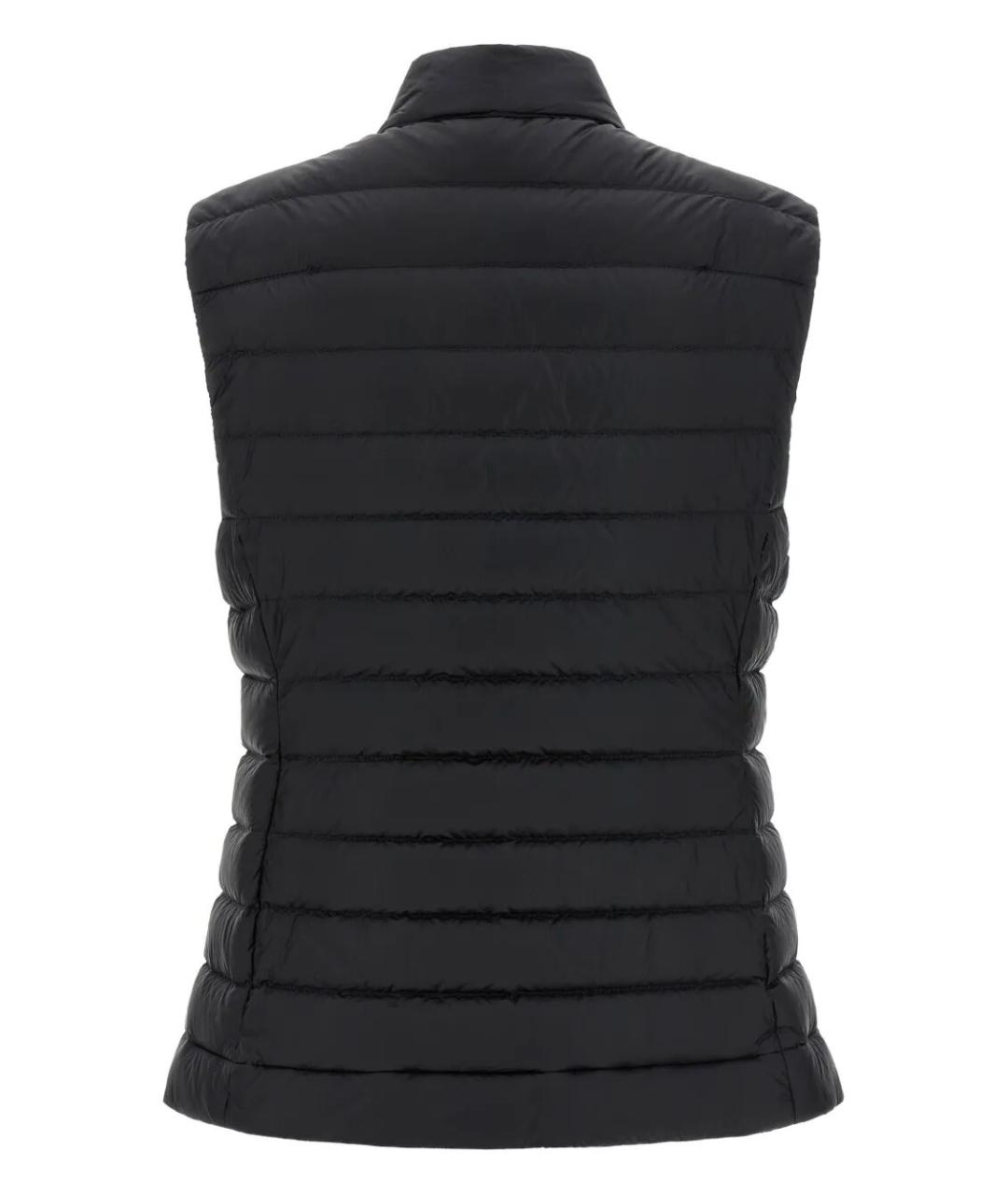 MONCLER Черный полиамидовый жилет, фото 2