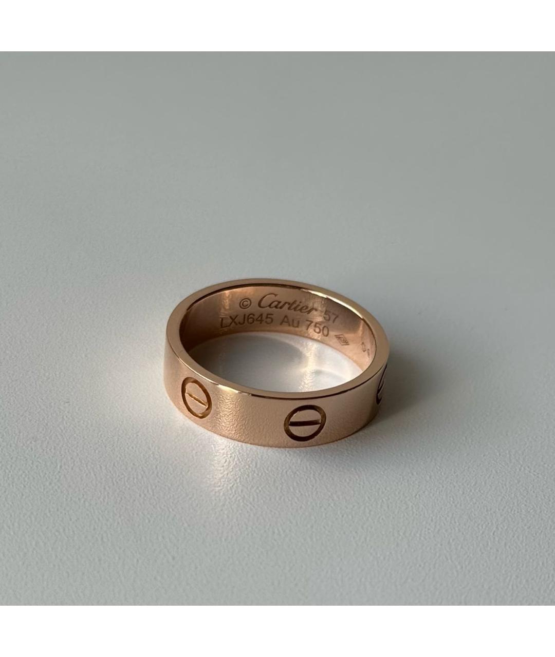 CARTIER Золотое кольцо из розового золота, фото 4