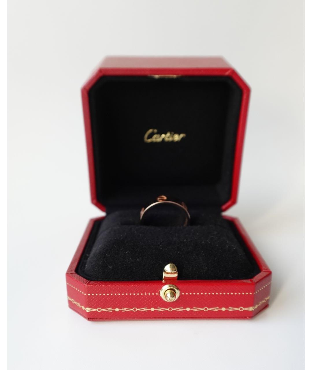 CARTIER Золотое кольцо из розового золота, фото 6