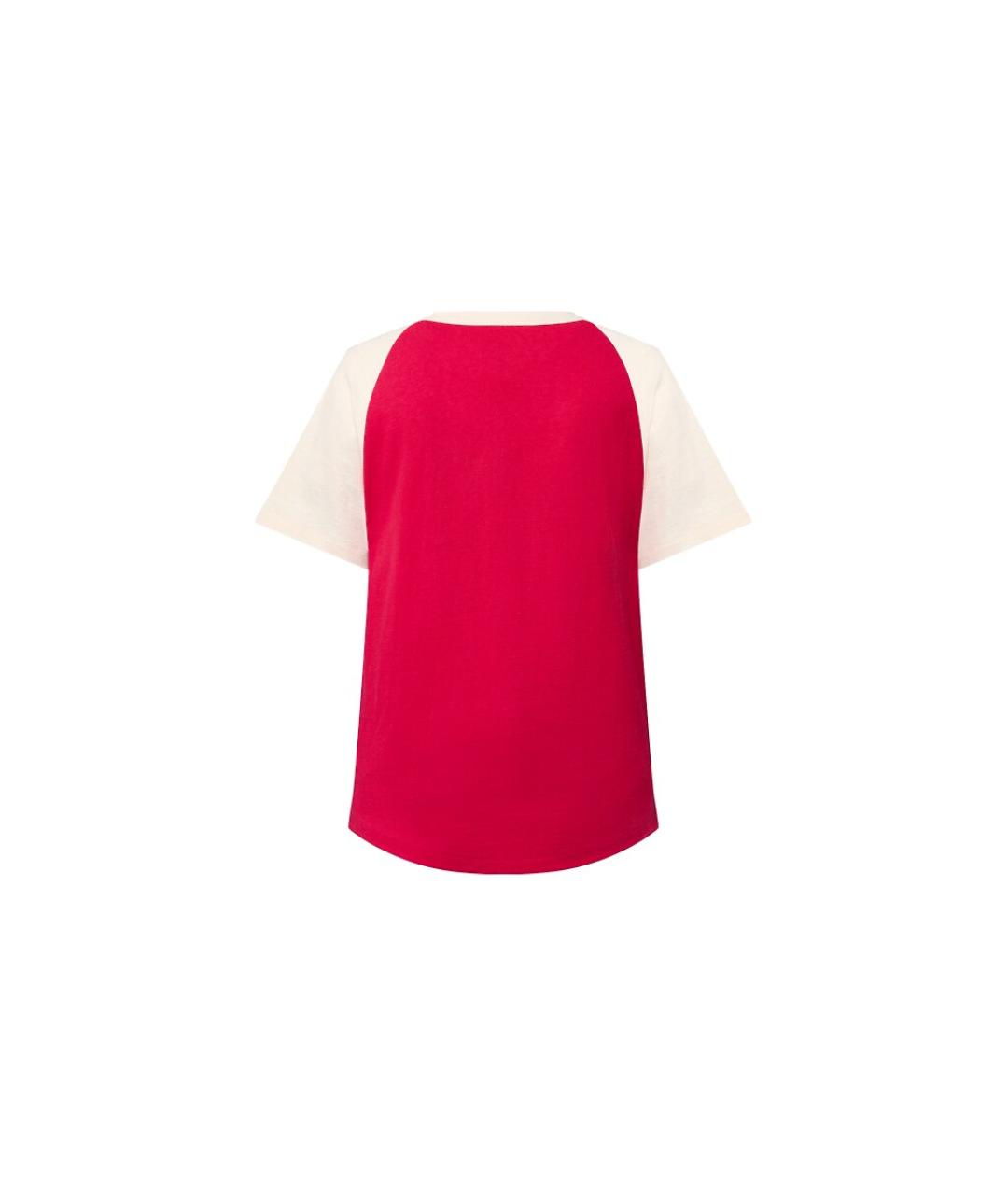 LOUIS VUITTON Красная футболка, фото 2