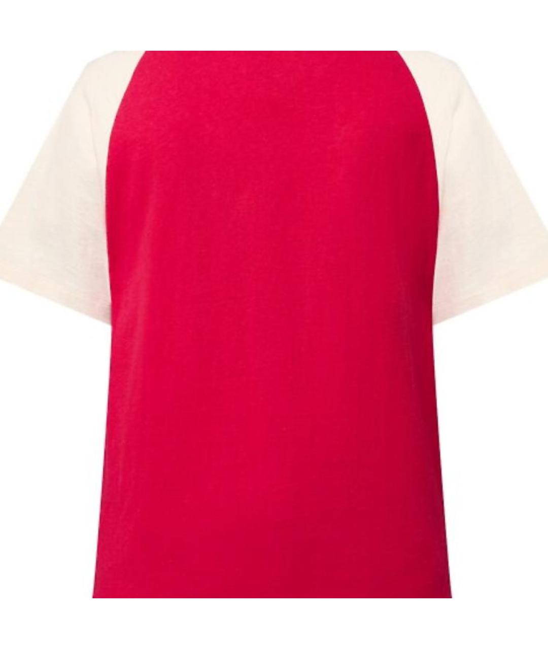 LOUIS VUITTON Красная футболка, фото 5