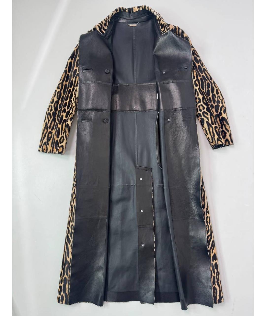 ROBERTO CAVALLI Коричневое пальто, фото 6