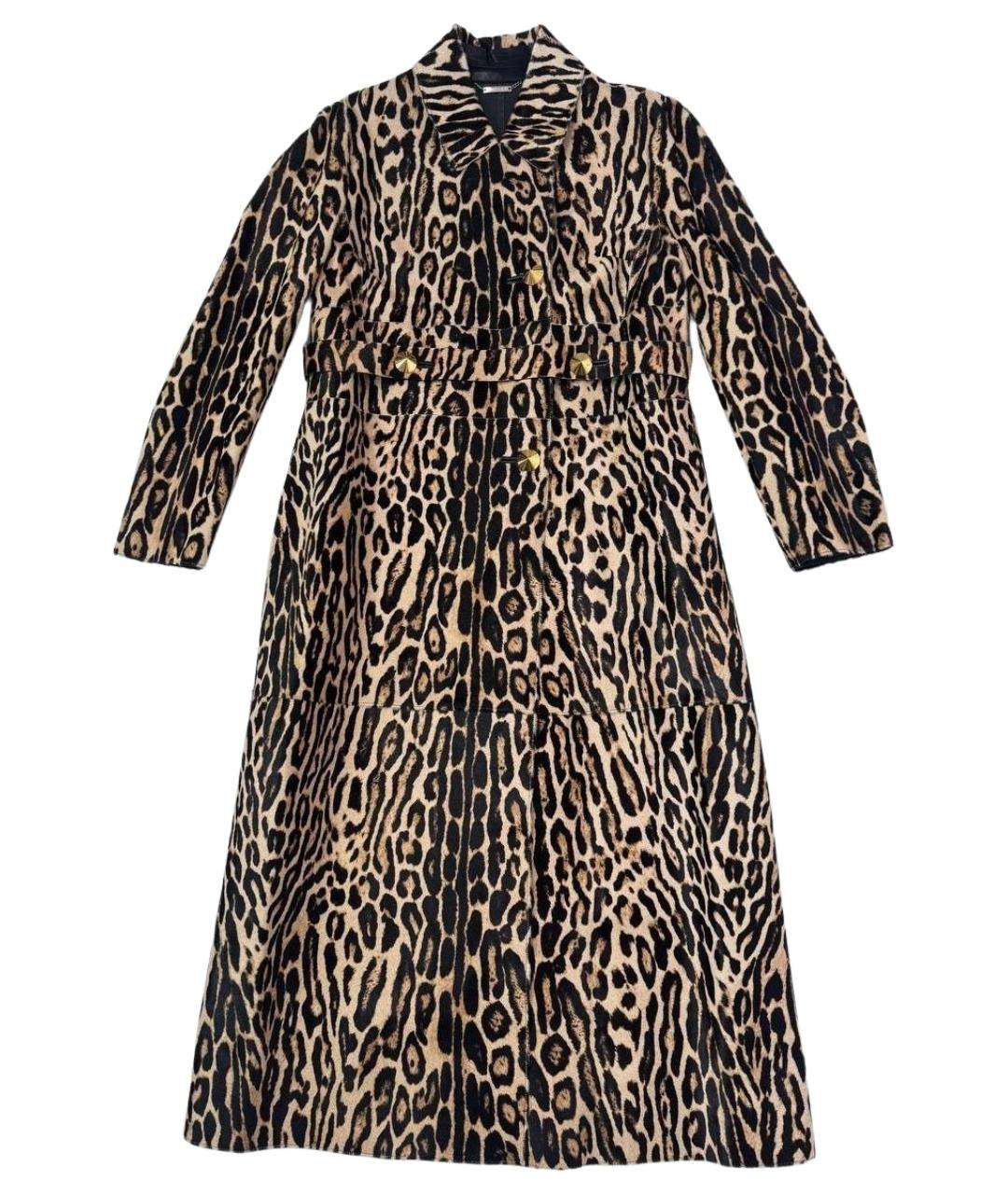 ROBERTO CAVALLI Коричневое пальто, фото 1