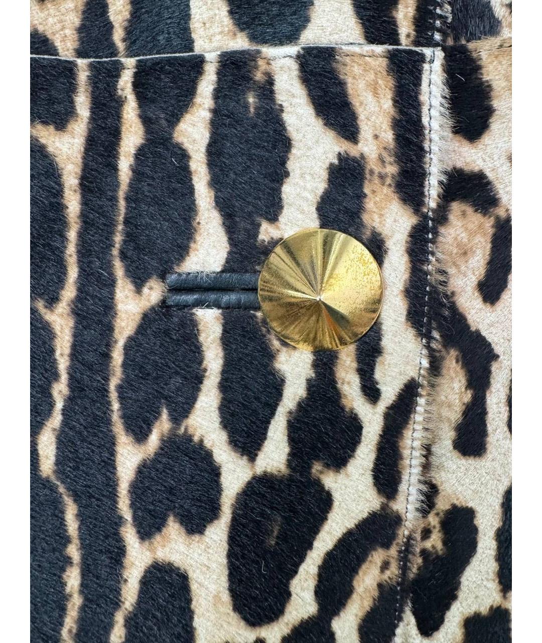 ROBERTO CAVALLI Коричневое пальто, фото 4