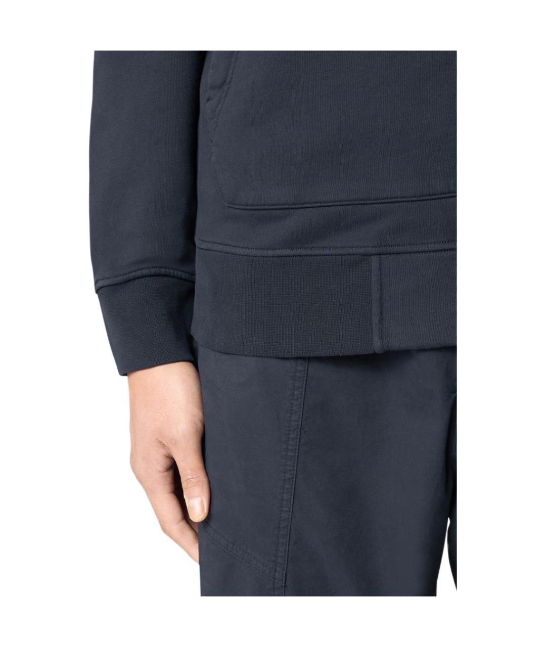 STONE ISLAND Темно-синяя куртка, фото 3