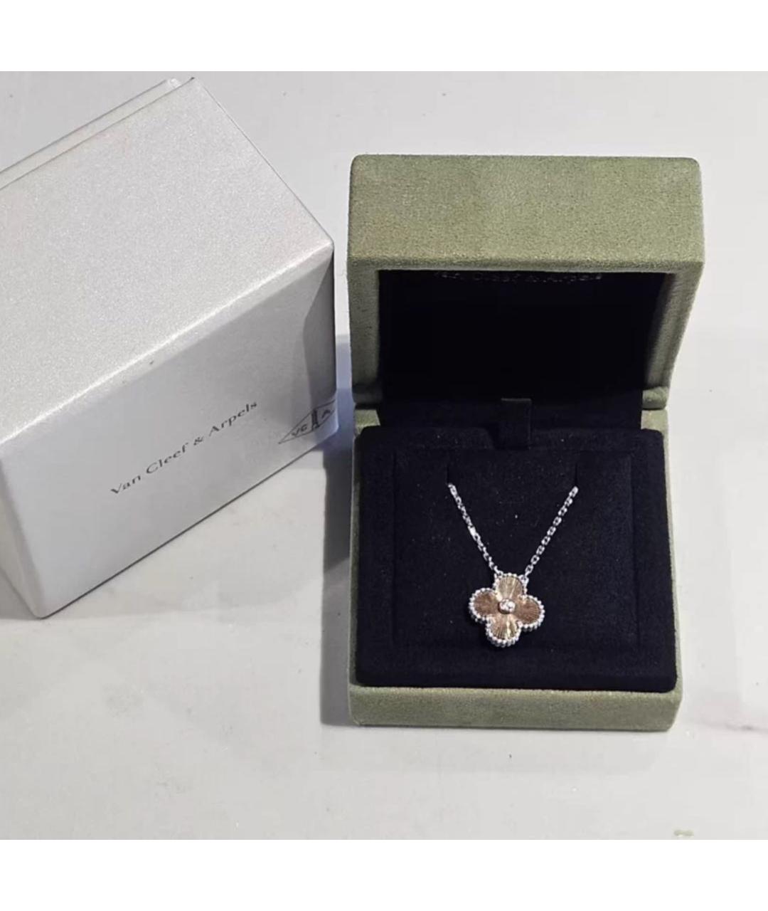 VAN CLEEF & ARPELS Белый кулон из белого золота, фото 2