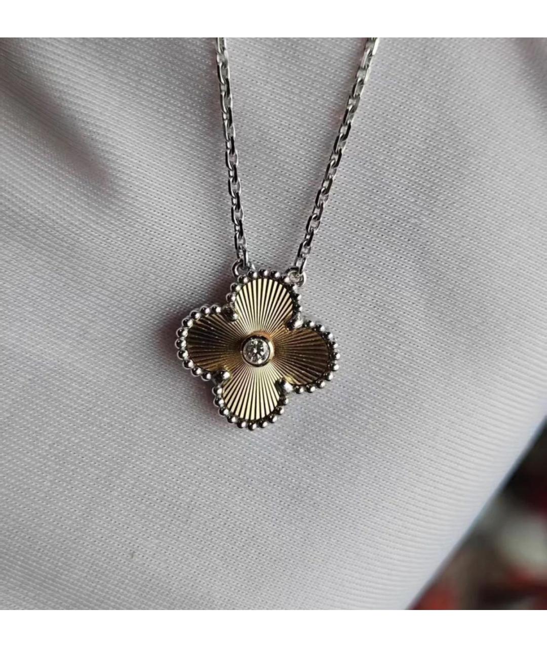 VAN CLEEF & ARPELS Белый кулон из белого золота, фото 4