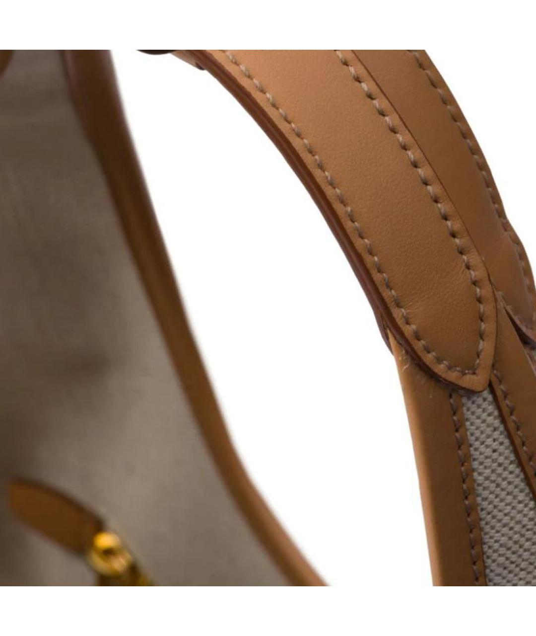 PRADA Бежевая сумка тоут, фото 6