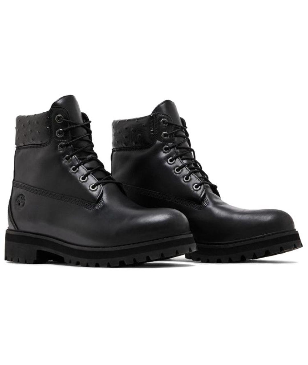 TIMBERLAND Черные кожаные высокие ботинки, фото 2